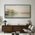 thumbnail image 4 of Large Framed Canvas Print Abstract Modern Wall Art Decorative Ready to Hang Painting for Living room Bedroom - 60"x30" Black Frame, 4 of 9