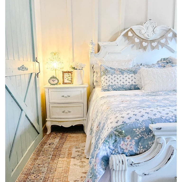 Lush Decor Avon Set di Biancheria da Letto con Volant e federe, 3 Pezzi