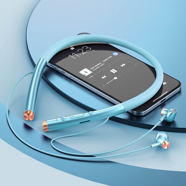Xihbxyly Artículo En Liquidación Auriculares Deportivos Inalámbricos de Alta Potencia con Bluetooth y Montaje En El Cuello