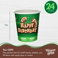 thumbnail image 5 of Football Birthday Party Supplies Dinnerware Deluxe Set for 24 Guests, 5 of 8