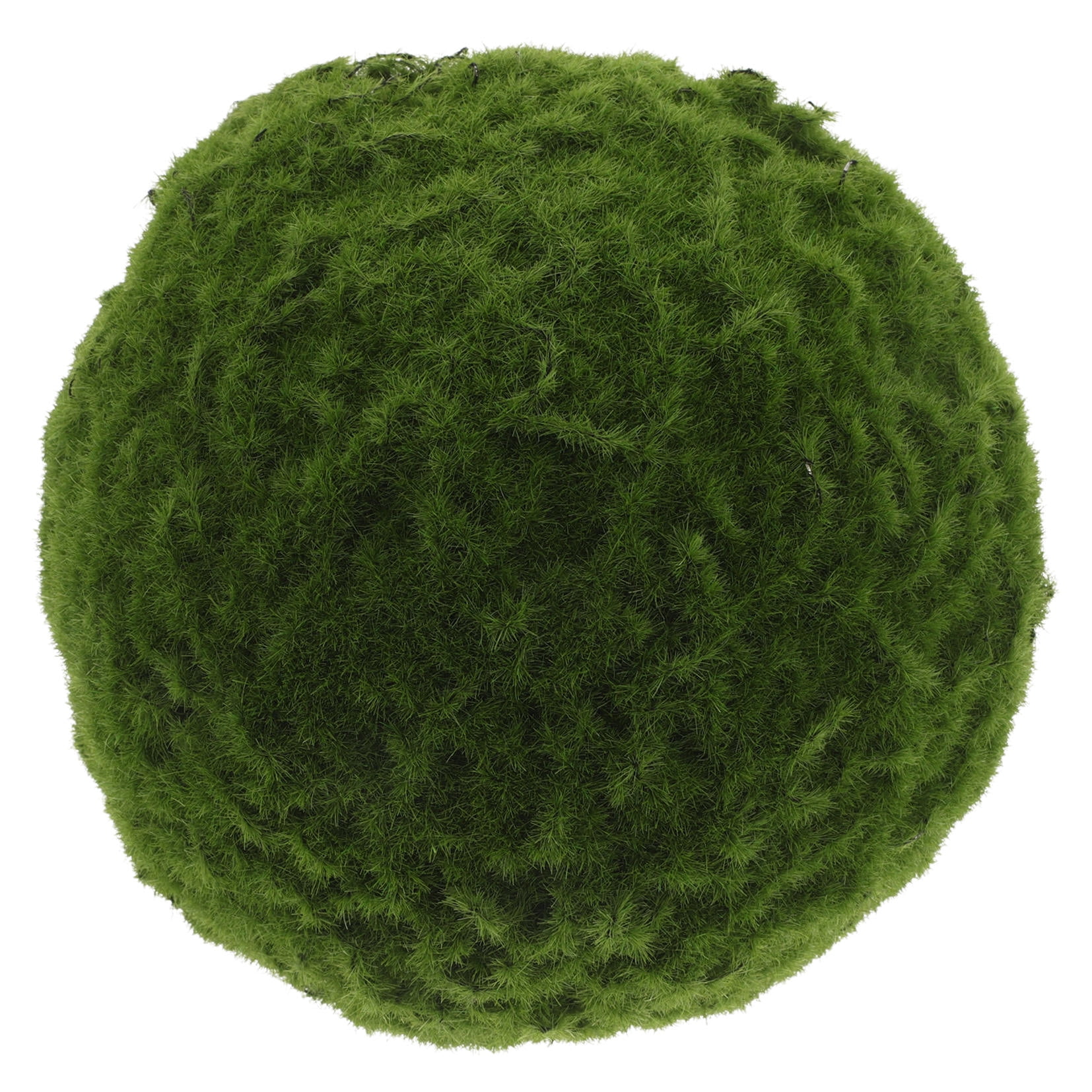 Worgeous Faux Green Moss Ball for Home Decor DIY Holiday Display Realistic Artificial Moss Plant for Party Wedding Vase Filler Foam Grass Ball for Decoration
