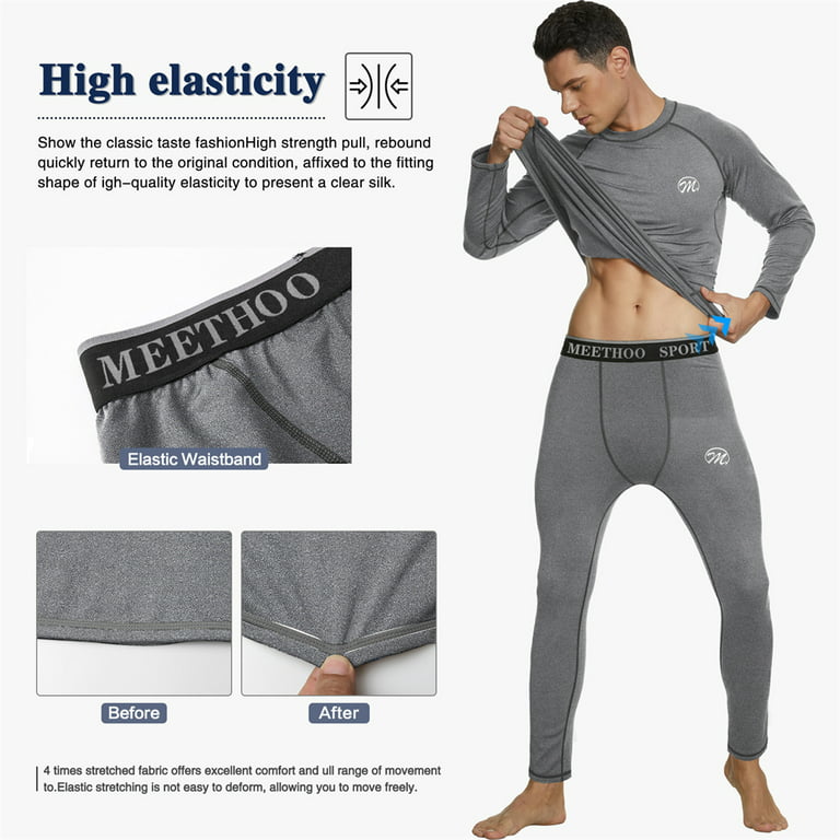 MeetHoo Thermal Underwear for Women, Winter Warm Base Layer