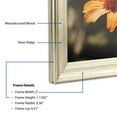 thumbnail image 3 of ArtToFrames 24" x 36" Silver Ridged Picture Frame, 24x36 inch Silver MDF Poster Frame (WOM-4445),  Pack, 3 of 7