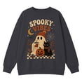 thumbnail image 4 of Venzia Women Cute Fall Sweatshirt, Retro Pumpkin Black Cat Cartoon Graphic Crewneck Casual Autumn Pullover Top, 4 of 4