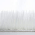 thumbnail image 3 of Arogan Fluffy Faux fur Area Carpet for Home Decor, 2' x 3' , White, 3 of 7
