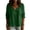 Green #22, variant on Women's Lace 3/4 Sleeve Tunic Tops Loose Fit Crewneck T Shirts Eyelet Flowy Babydoll Peplum Top Summer Boho Blouses White 2XL