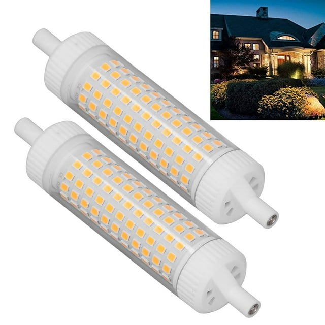 R7S LED Floodlight, Bombilla de 220 V de 118 mm, Enchufe de 220 V y Reproduce Bombilla LED R7S para iluminación del Hogar para iluminación Publicitaria