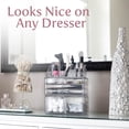 thumbnail image 5 of Masirs Clear Cosmetic Storage Organizer, diseño elegante, versátil, simplifica tu vida, 5 of 5