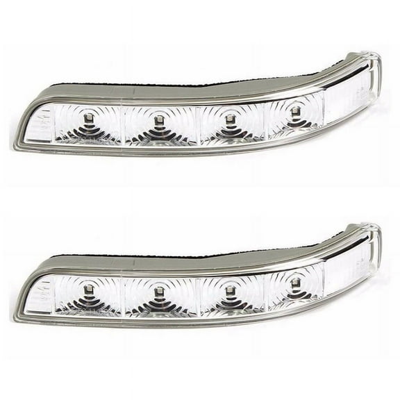 2X 876132P000 LED Turn Signal Light Side Mirror Lamp for Sorento 2009-2014 Main Driving Position (Left Side)