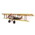 thumbnail image 2 of Yellow Curtiss JN-4 "Jenny" Model Fighter Bi-Plane-1:18 Scale, 2 of 4