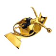 thumbnail image 1 of Baohd Football Trophy Decorative Sculpture for Team Fans Sports Fans Football, 1 of 6