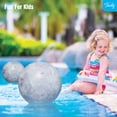 thumbnail image 6 of Tially Full Moon Solar Floating Pool Lights - 14" Inflatable Pool Decor (4 Pack), 6 of 9