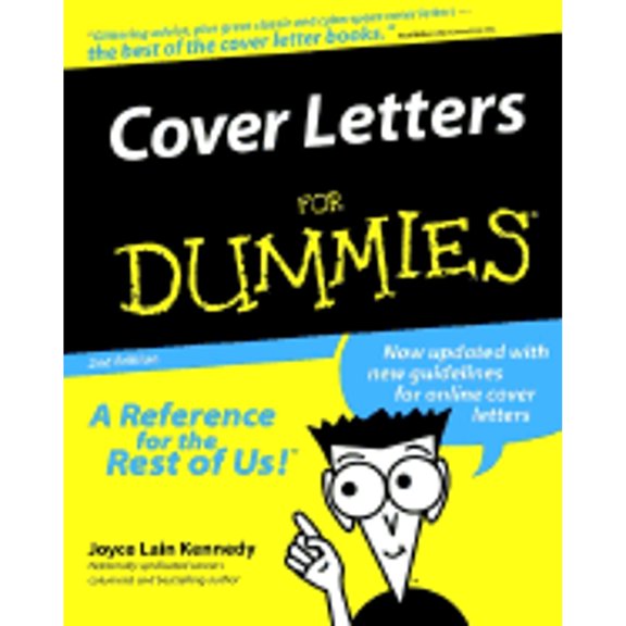 Pre-Owned Cover Letters for Dummies (Paperback) 0764552244 9780764552243