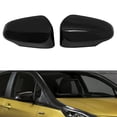 thumbnail image 2 of Black Side Mirror Cap For Toyota For Yaris 2012 2020 Replace And Upgrade Fangkenuo, 2 of 9