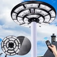 thumbnail image 6 of MUCH 10000W Solar Street Light, 360° Wide-Angle IP67 Waterproof LED Radar Motion Sensor Solar Security Lights for Outdoor Yard Road Farm (Black), 6 of 15