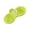 Green, variant on Goowood Plastic Dog Bowls Double Pet Feeder Food and Water Bowl Set for Small Dogs Cats Puppy Lightweight Non Slip Dining Station