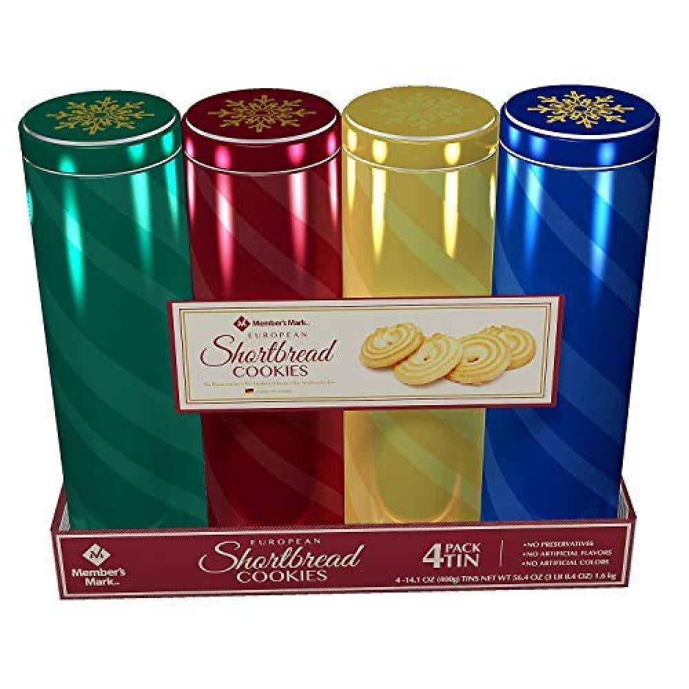 European Shortbread Cookies, 56.4 Ounceset of 2