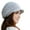 Gray, variant on Grofry Women Winter Hat Thick Plush Knitted Short Brim Heat Retention Windproof Headgear Commuting Outdoor Beanie
