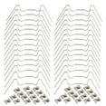 thumbnail image 4 of Masteelf  Steel Wire Clip Band Clips for Greenhouse Spring Glazing Silver, 4 of 7