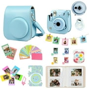 Accessories Kit for Fujifilm Instax Mini 11 Instant Camera (Custom Case with Strap + orted Frames + Photo