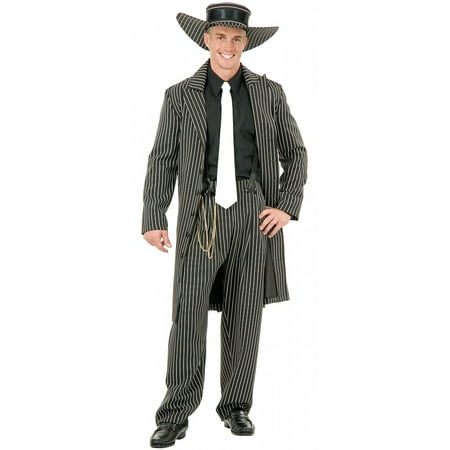 Zoot Suit Adult Costume White - X-Large