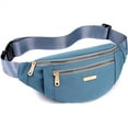 thumbnail image 3 of Fanny Packs for Women Men, Fashion Waist Pack Belt Bag-Blue, 3 of 8