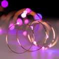 thumbnail image 4 of Dinheiro Paquete de 2 luces navideñas con control remoto a batería, cadena de luces de 16 pies, 50 LED para decoración de jardín y patio, 4 of 5