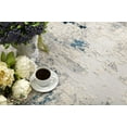 thumbnail image 5 of Rug Branch Vogue 2' x 7' (Exact Size: 2'3" x 7') Abstract Indoor Runner Rug, Blue Cream, Contemporary - Entryway, Hallway, Bathroom, and Kitchen, 5 of 5