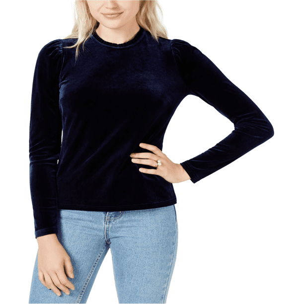 Blusa de Manga farol maison Jules para mujer azul grande
