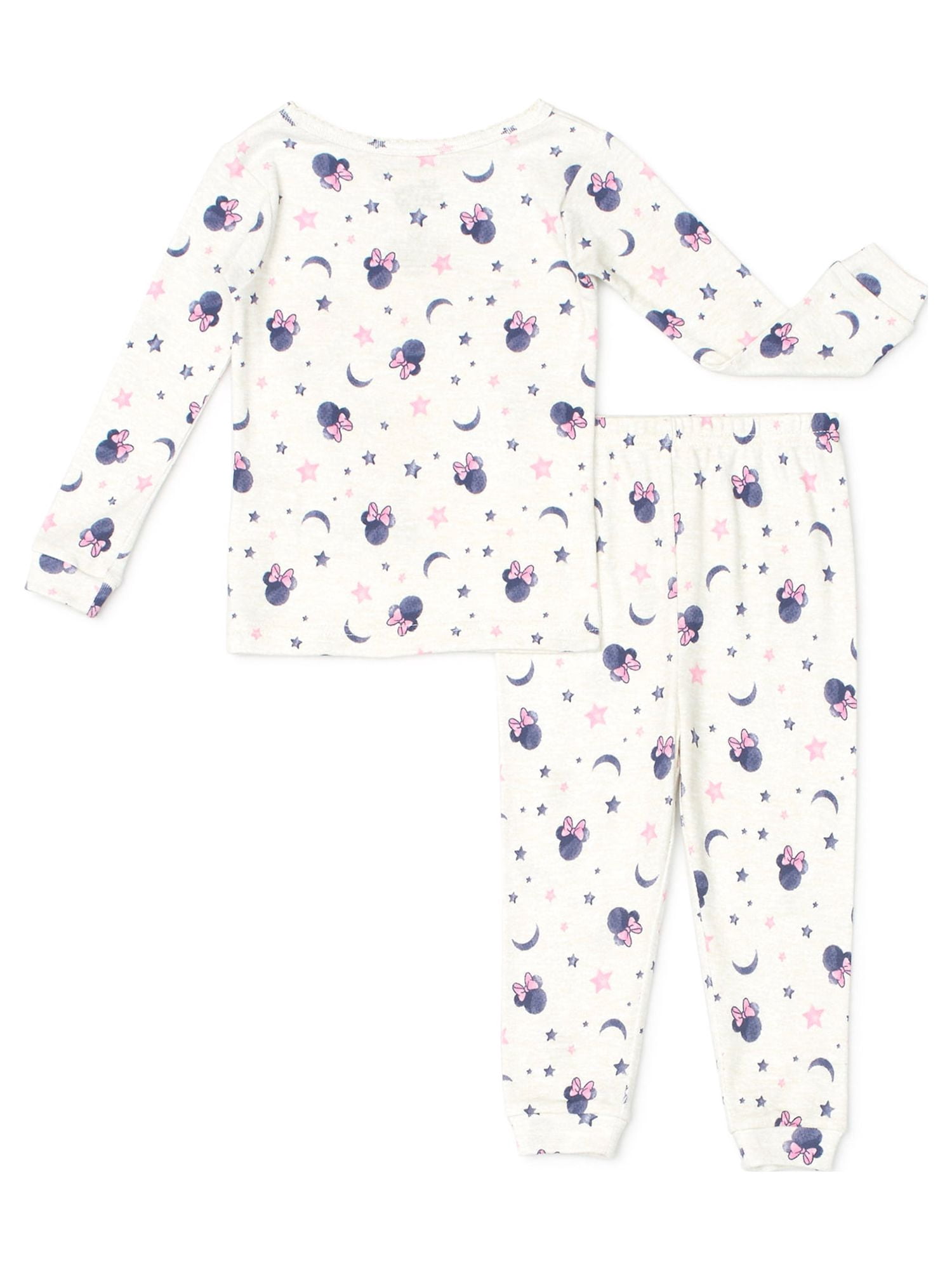 Minnie Mouse Baby Girl Cotton Sleep Set, 2 Piece