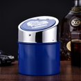 thumbnail image 3 of Stainless Steel Ashtray With Lid, Portable Windproof Ashtray, 3 of 4