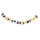 thumbnail image 1 of Happy Hanging Decoration - Decoraciones Temáticas Temibles De De La ( Negra , Calaveras), 1 of 7
