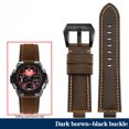 thumbnail image 3 of Correa de reloj de piel de vaca esmerilada vintage de 24 x 16 mm para G-SHOCK Casio GST-B400 GST-B200 Series Crazy Horse Skin Retro Watch Bracelet Strap, 3 of 5