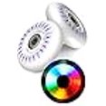 thumbnail image 3 of ETLIFE Ripstik Wheels Lights Up Without Batteries Ripstick Wheels Replacement 68mm 90A with ABEC 7 Speed Bearings (2-Pack), 3 of 4