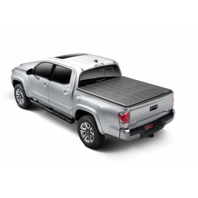 Convient pour Toyota Tundra Extang 2022-2024, Couverture 92473 Trifecta 2.0; Tri-Fold Doux; Verrouillable via Verrou de Hayon; Noir; Vinyle