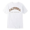 thumbnail image 3 of Kid Girls T Shirts California Shirts Graphic T Shirt Short Sleeve Casual Crewneck Basic Tees Boy Shirts Size 4-5 Years, 3 of 3