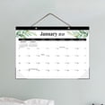 thumbnail image 5 of 2026-2027 Desk Calendar – 18-Month Large Desk/Wall Calendar (17" x 12") with Transparent Cover, Corner Protectors & Cutting Lines, for Home & Office Planning, Green, Desk Calendar, 5 of 7