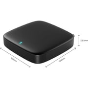 Raxxio MAG555 4K Google TV Streaming Box – 16GB Storage, 2GB RAM, Voice Control Remote, Dolby Digital 8-Channel Sound