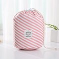 thumbnail image 3 of Makeup Pouch Drawstring Portable Multipurpose Toiletry Bag Cosmetic Pouch, 3 of 9