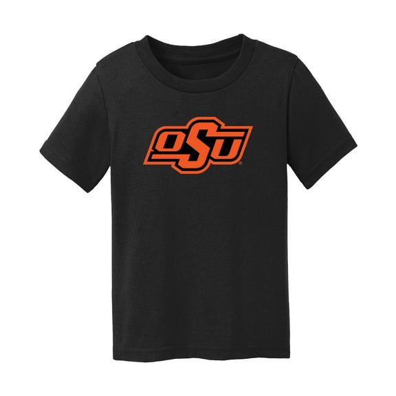 Toddler Chad & Jake Black Oklahoma State Cowboys Primary Logo T-Shirt
