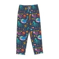 thumbnail image 4 of Balery Marine Inhabitants print Women's Pajama Pants,Ultra Lightweight Pjs,Lounge Pant-Large, 4 of 9