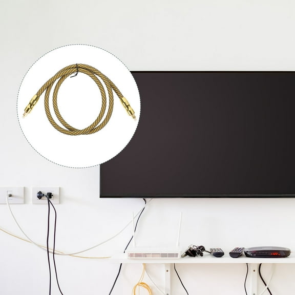 GOOHOCHY Audio Optical Cable 1-meter Digital Audio Optical Cable For Sound Bar Tv