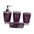 thumbnail image 2 of AMLESO Distributeur de Savon 4 Pcs Porte-Brosse à Dents Moderne pour Coiffeuse Hôtel, 2 of 8