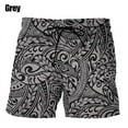 thumbnail image 1 of Tentacules de Mer Short Imprimé 3D Homme Confortable Décontracté Natation Short de Plage Mode Sport Gym Short de Glace, 1 of 5