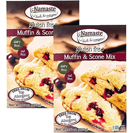 Namaste Foods - Gluten Free Muffin & Scone Mix - 16 Oz.(Pack Of 2)