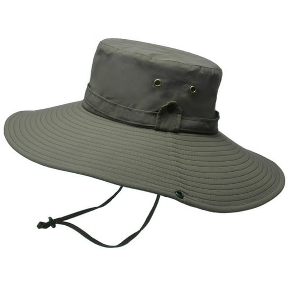 Men's Waterproof Fabric Mountaineering Hat Male Anti-UV Sun Hats Outdoor Fishing Cap Wide Brim Caps Bucket Hat Boonie Hat Gorros UPF 50 Sun Protection Waterproof Breathable Wide Brim Bucket Sun Hat
