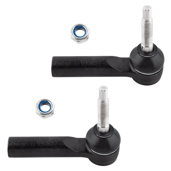BOXI 2pcs Front Outer Tie Rod Ends for Buick Enclave 2008-2017 / for Chevrolet Traverse 2009-2017 / for GMC Acadia 2007-2016 / for GMC Acadia Limited 2017 / for Saturn Outlook 2007-2010 | ES800286