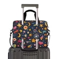 thumbnail image 2 of FORMRS 16" Laptop Bag Carrying Sleeve Case with Handle Travel Shoulder Briefcase, Small Space Pattern, 2 of 8