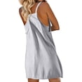 thumbnail image 6 of Womens Athletic Dress Hot Shot Dress Built in Shorts Workout Romper Trendy Outfit, 6 of 9