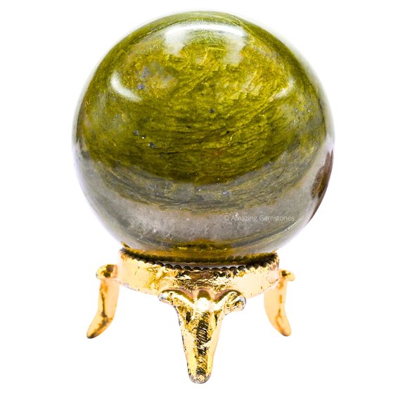Vesuvianite Crystal Ball Sphere 1.5" Inches
